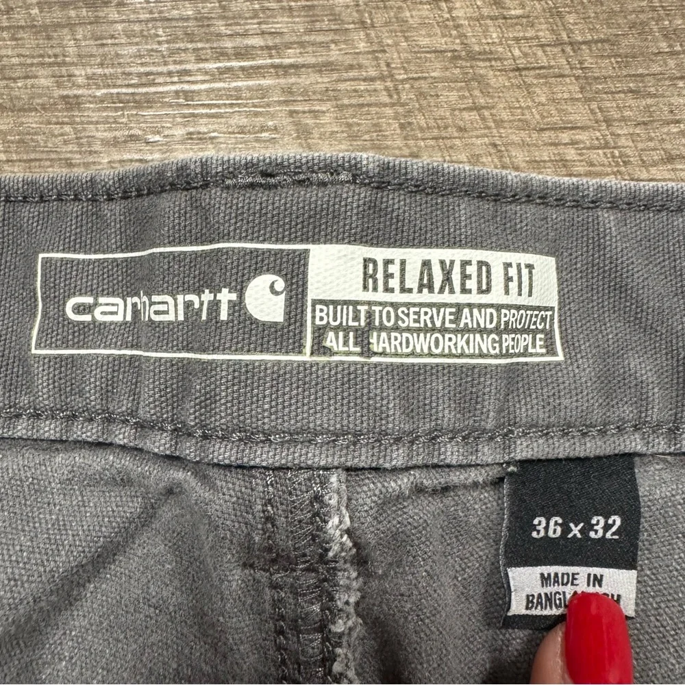 Carhartt Rugged Flex Relaxed Fit Canvas Work Pants Size 36x32